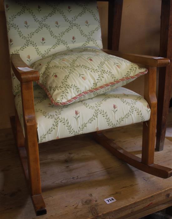 Childs rocking chair